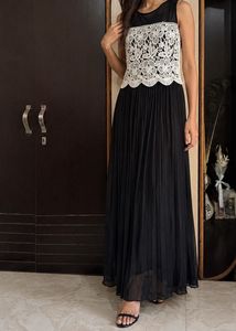 Elegant Black Lace Dress