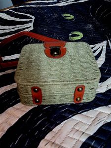 Chic Woven Crossbody Bag