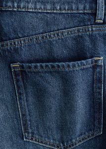 Wide Leg Dark Wash Denim Jeans