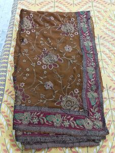 Embroidered Silk Sarees
