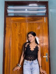 Black Lace Cami Top🖤