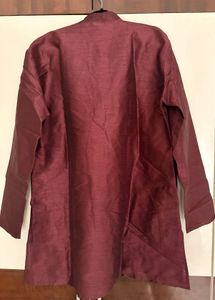 Maroon Kurta in silk