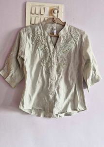Elegant Embroidered Top