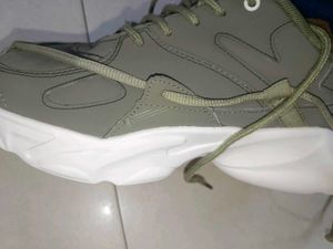 Stylish Olive Green Sneakers