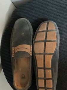 Men's blue Suede Loafers