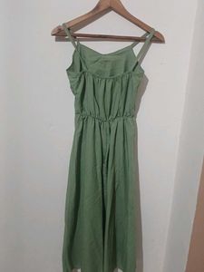 Green Polka Dot Dress &amp; Shrug