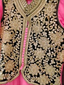 Pink Chudidar Xl Size #gown #chudidar
