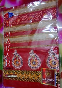 M. Mahan brand new cotton saree