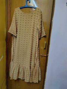 XL Chic Textured Button-Up Kurta