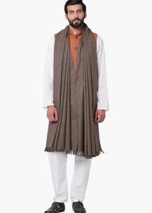 Men's Brown Shawl