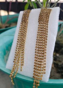 Designer Jhumka &amp; Tassel Earrings Set