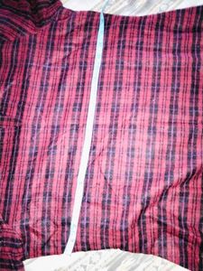 Maroon Striped kurta