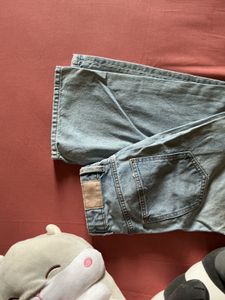 ZARA Light Wash Straight Leg Jeans