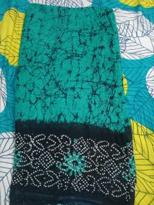 Elegant Blue Printed Dupatta