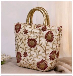 Embroidered Handbag