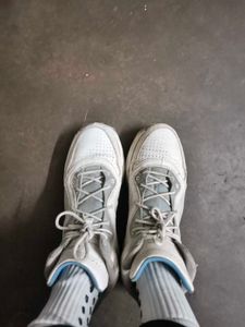 adidas white basketball shoe