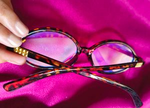 H&amp;M Leopard print glasses
