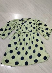 Polka Dot Mini Dress