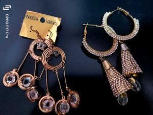 Sparkling Statement Earrings Set