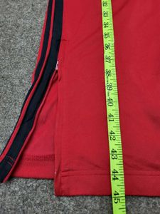 Red Striped Athletic Shorts