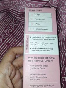 Namyaa Intimate Hair Removal Cream