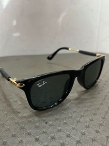 Rayban copy unisex aviator black sunglass