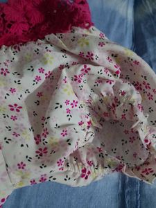 Off-the-shoulder Floral Top