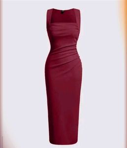 Elegant Ruched Bodycon Dress