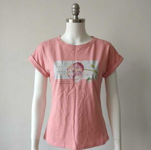 Pink Graphic Print T-Shirt