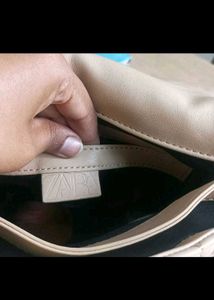 PRICE 📉 ZARA Elegant Quilted Chain Clutch Bag