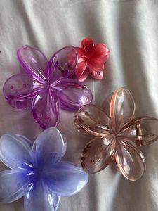 Cute Flower Hair Claw Clips
