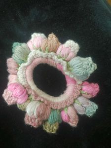 Crochet Tulips Velly Rubber Band