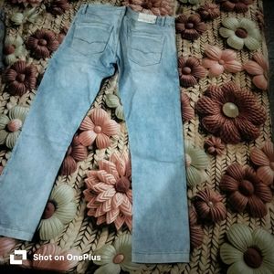 Light Blue Wash Denim Jeans