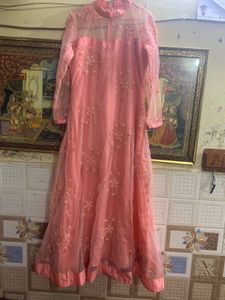 Pink Embellished Gown