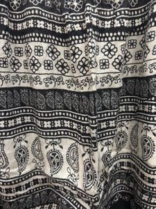 Boho Elephant Print Cold Shoulder Top