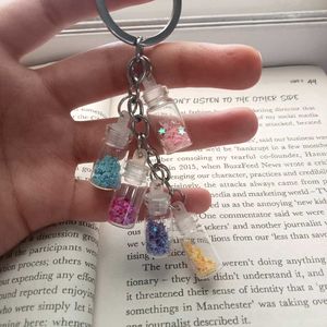 Glitter Bottle Keychain