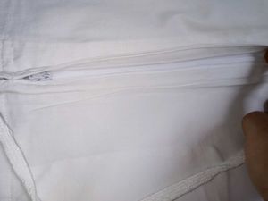 Classic White Straight Leg Trousers