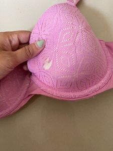 Lace &amp; Textured Padded Bras (Set of 2)
