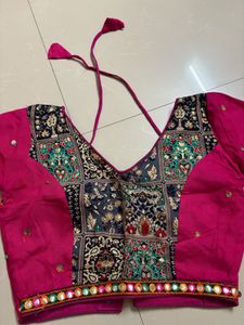 Pink Chaniya Choli Set | Garba | Nav