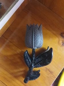 Vintage Tulip Flower claw clip
