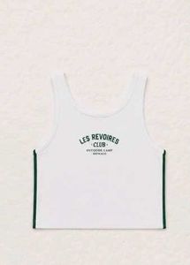 Girls Ribbed Crop Tank Top