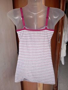 Women's Striped Sleepwear Top