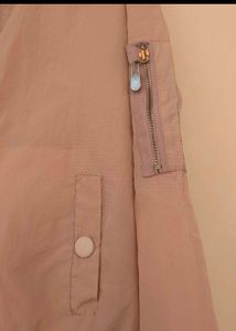 Light Pink Bomber Jacket