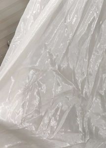 Elegant White Wedding Gown