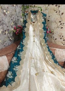 Floor length anarkali gown