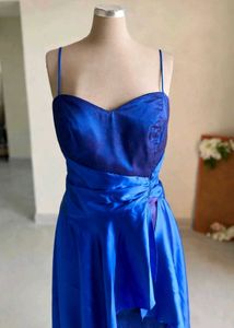 Stunning Blue High-Low Prom Dress💙