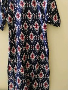 Navy Blue Kurta