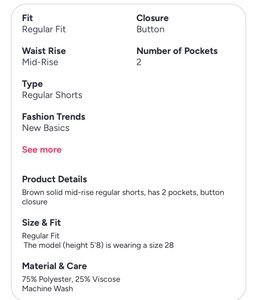 Phosphorus Women Suiting Regular Shorts