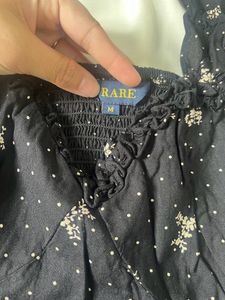Rare By Ajio Black Dress