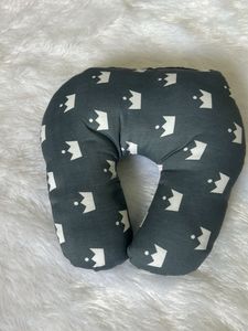 Cute Crown Print Neck Pillow
